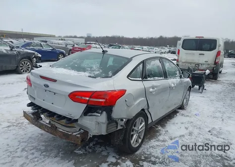 2016 Ford Focus Se из США, поврежденный, VIN 1FADP3F2XGL298384